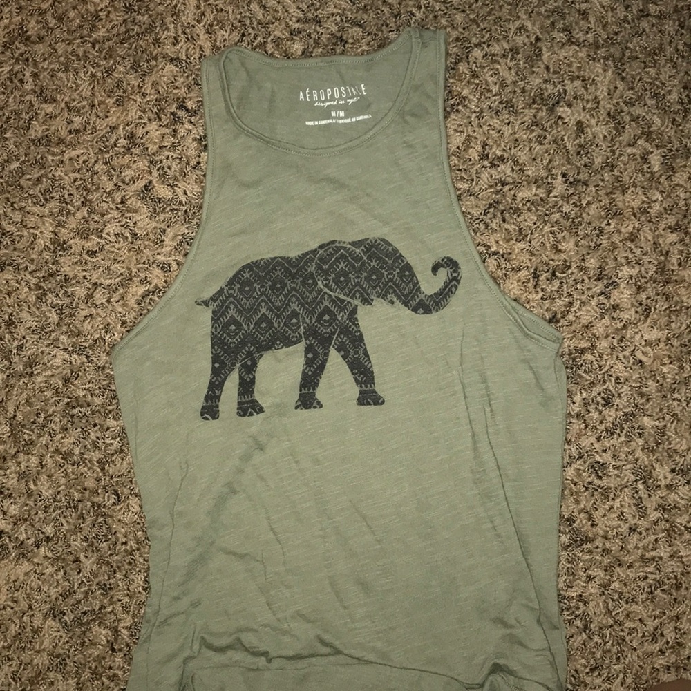 Green Aeropostale tank top